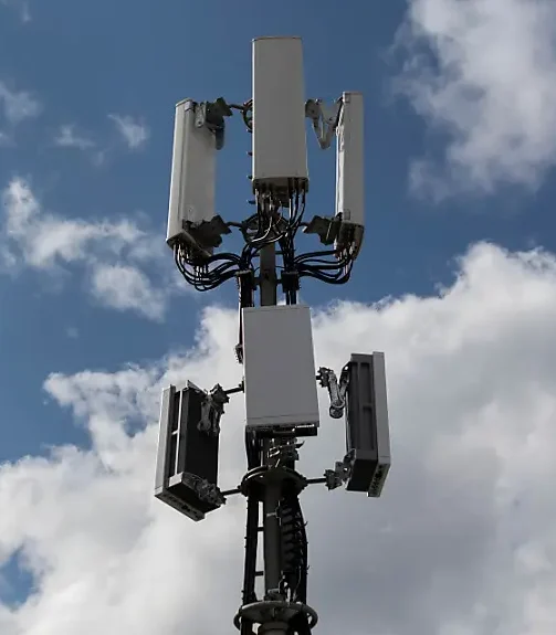 3G-, 4G- und 5G-Antennen