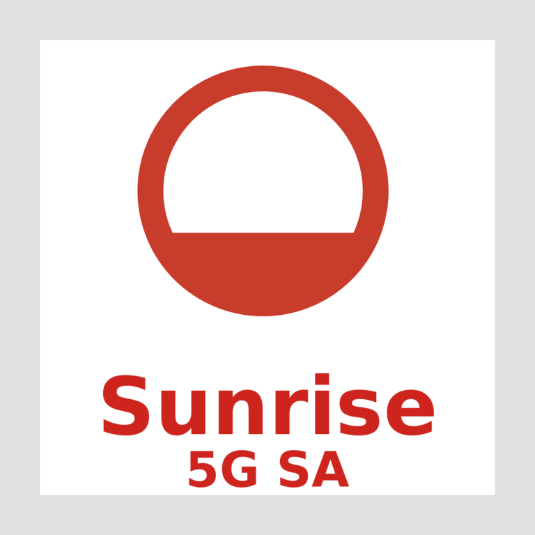 Sunrise 5G SA logo