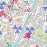 Karte der Antennen in der Schweiz: Sie zeigt die Antennen und deren Strahlungskeule. Beim Anklicken erscheinen Informationen wie Frequenz, PCI, Adaptivmodus, Azimut, Höhe, Leistung, Antennentyp und Inbetriebnahmedatum.