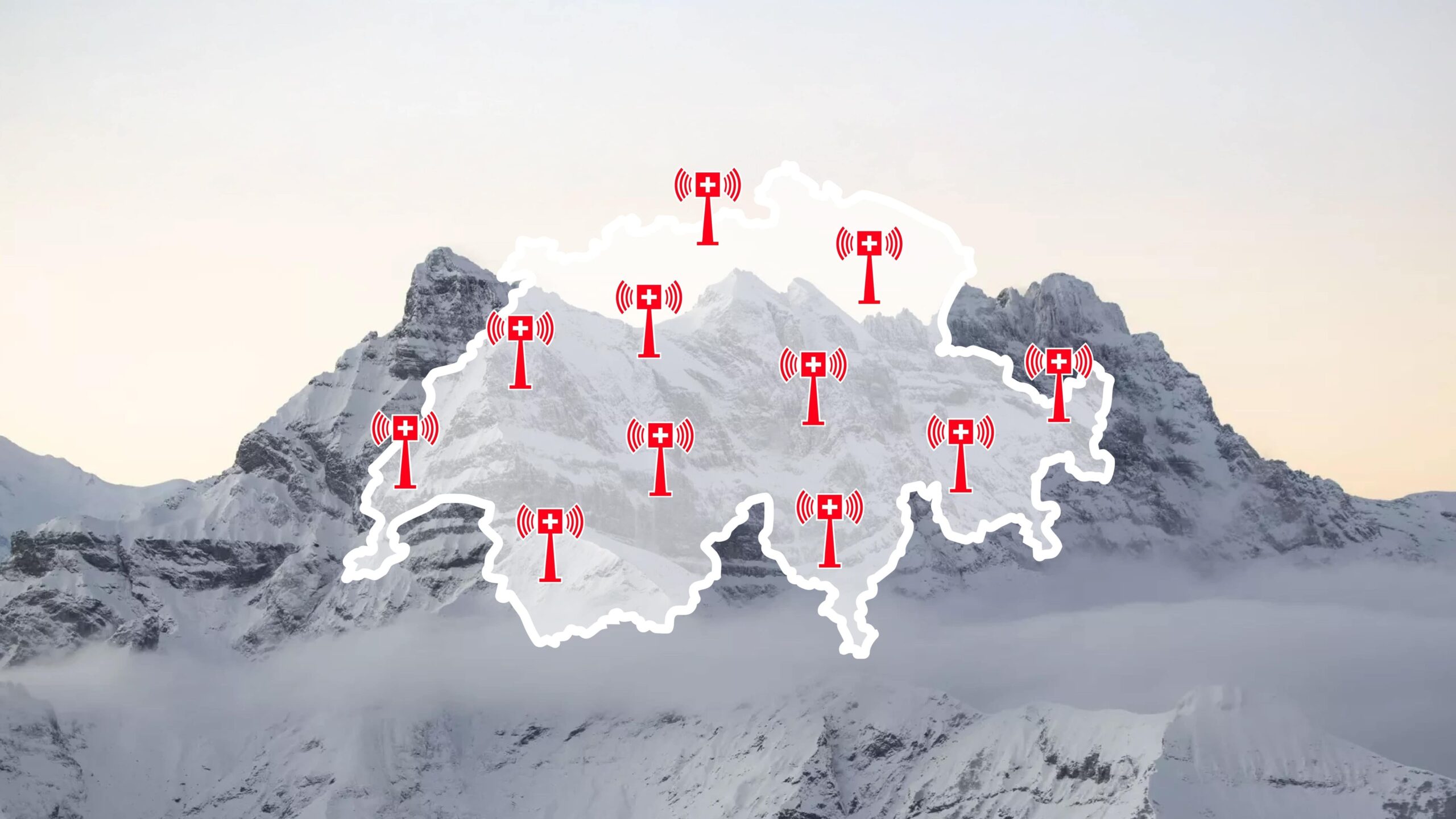 Titelbild Karte-Antenne-Schweiz